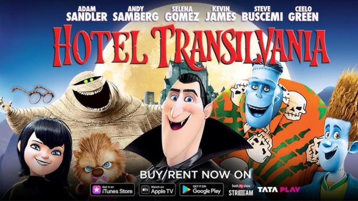 Hotel Transylvania (2012) adam sandler wife movie together