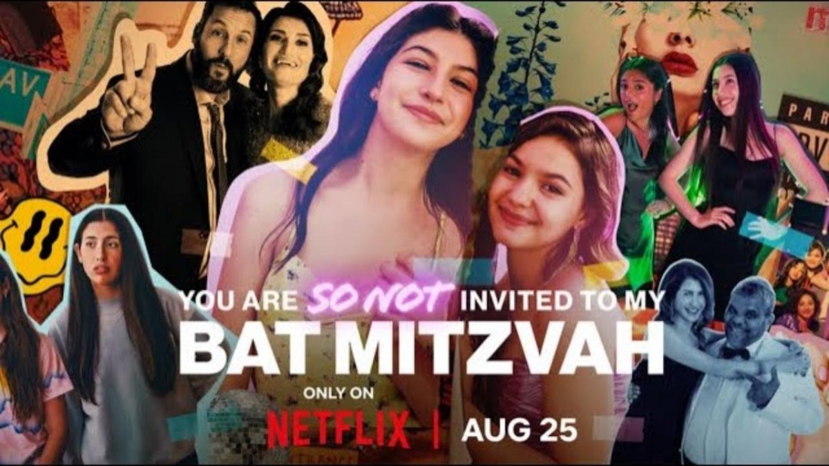 You Are So Not Invited to My Bat Mitzvah (2023) adam sandler wife movie together