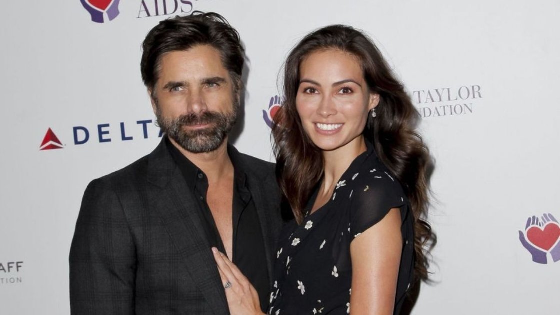 John Stamos and Caitlin McHugh A Love Story for the Ages