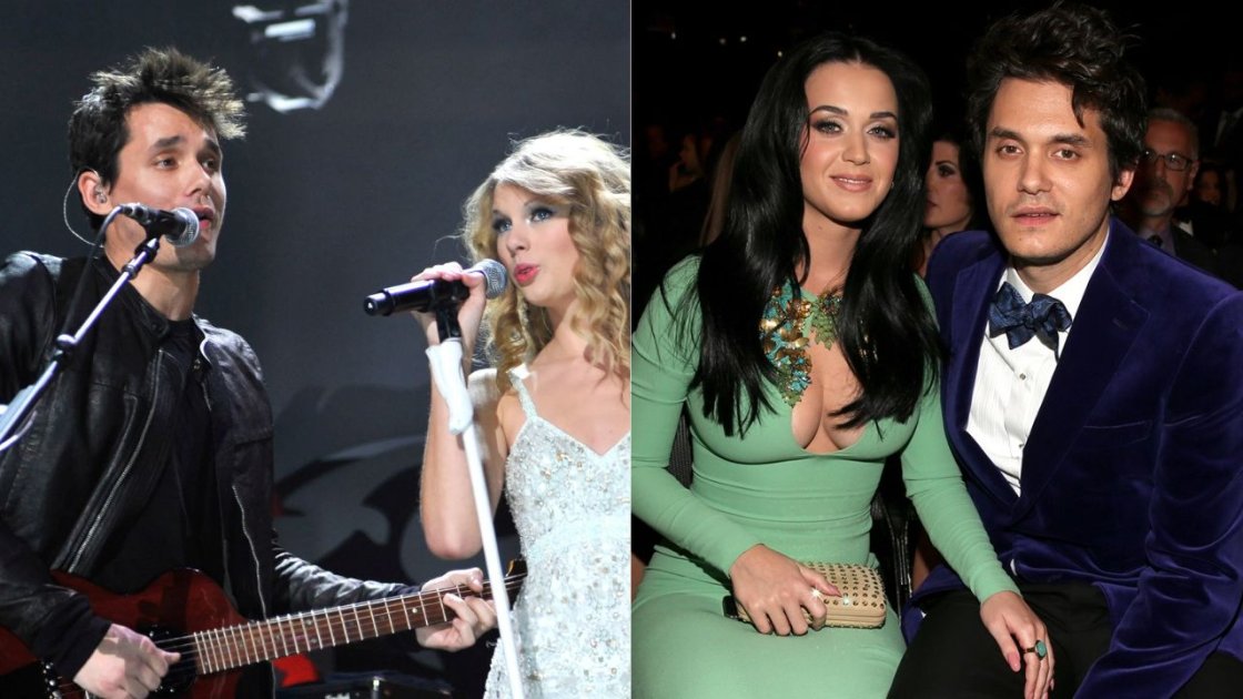 6. Taylor Swift, John Mayer, and Katy Perry