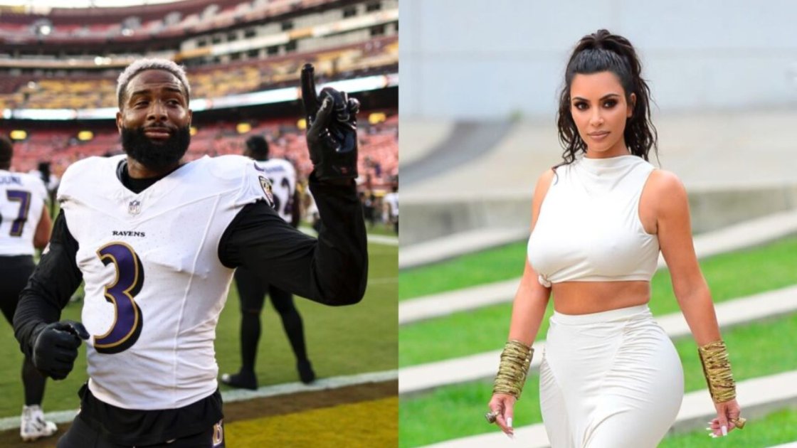 Kim Kardashian Is Hanging Out With Odell Beckham Jr!