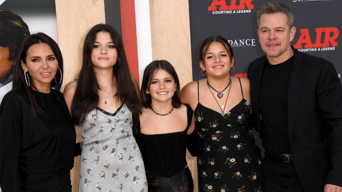 Matt Damon's Family