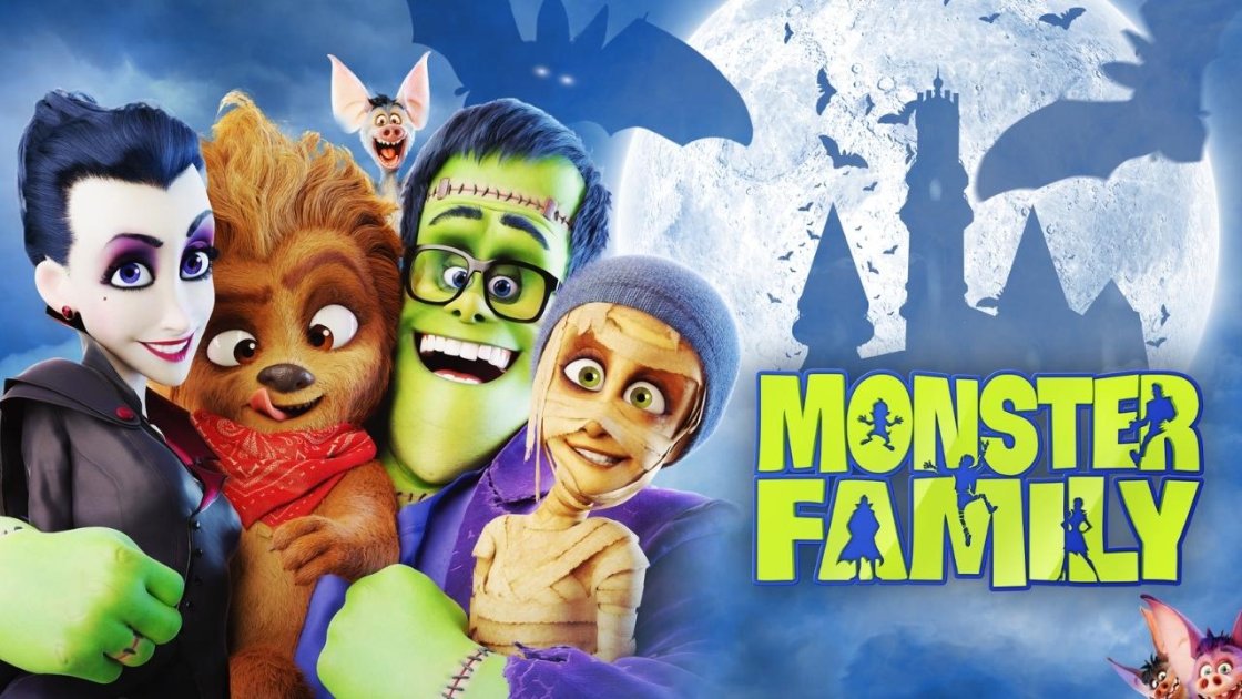 Monster Family (2017) Best Funny Halloween Movie