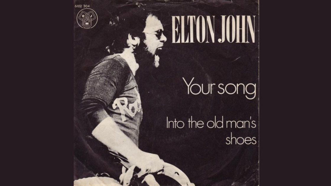 Your Song (1970) - Top 20 Elton John songs