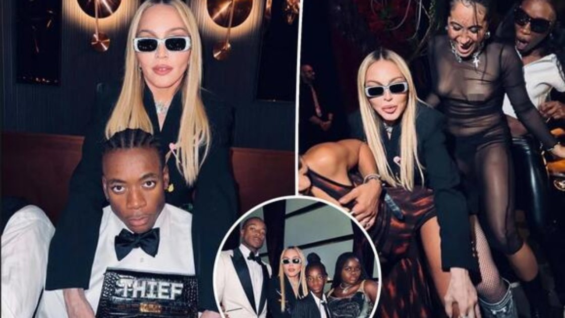  Madonna Engaged In Twerking And Grinding With Her Companions At The Extravagant 18th Birthday Celebration Of David Banda