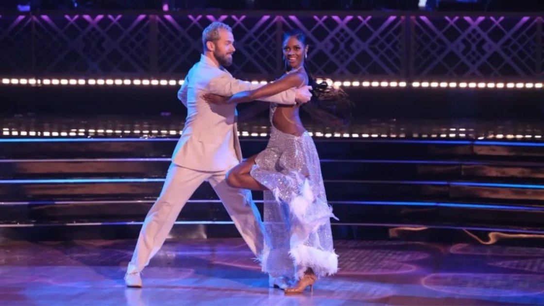 Charity Lawson and Artem Chigvintsev!