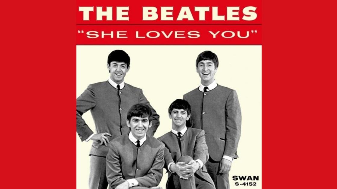 She Loves You (1964) - top 20 beatles songs
