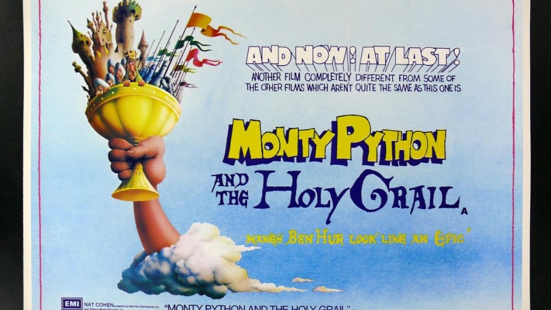  Monty Python and the Holy Grail (1975) - top 20 comedy movies