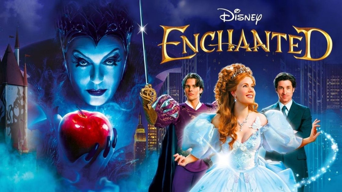 Enchanted (2007) - top 20 disney movies