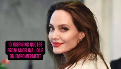 10 Inspiring Quotes From Angelina Jolie On Empowerment