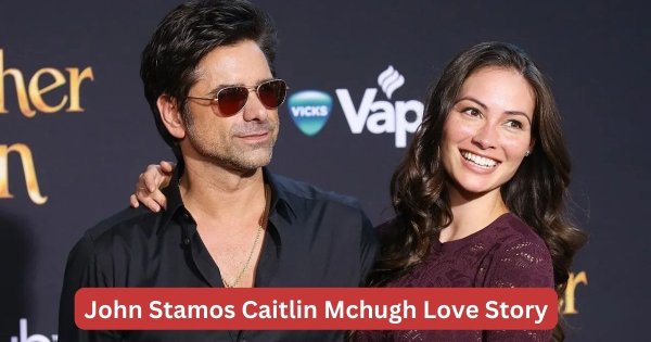 John Stamos and Caitlin McHugh A Love Story for the Ages