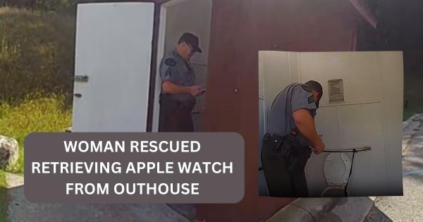 A Woman Was Successfully Rescued Subsequently To Her Endeavour To Retrieve Her Apple Watch From An Outhouse