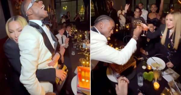 Madonna Engaged In Twerking And Grinding With Her Companions At The Extravagant 18th Birthday Celebration Of David Banda