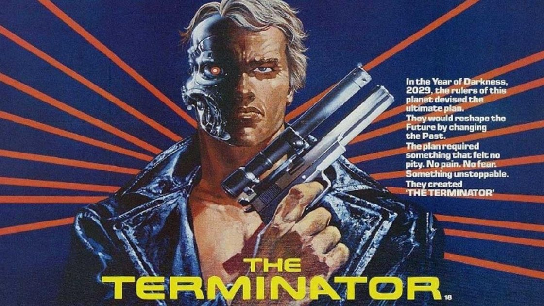 The Terminator (1984) - top 20 sci-fi movies