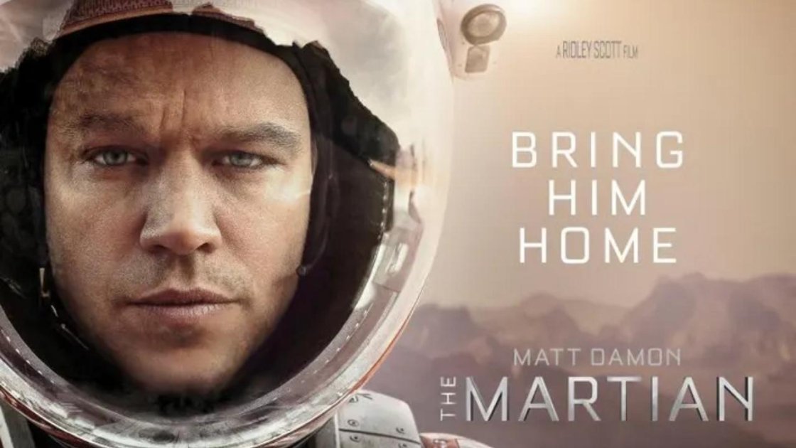 The Martian (2015) - top 20 sci-fi movies