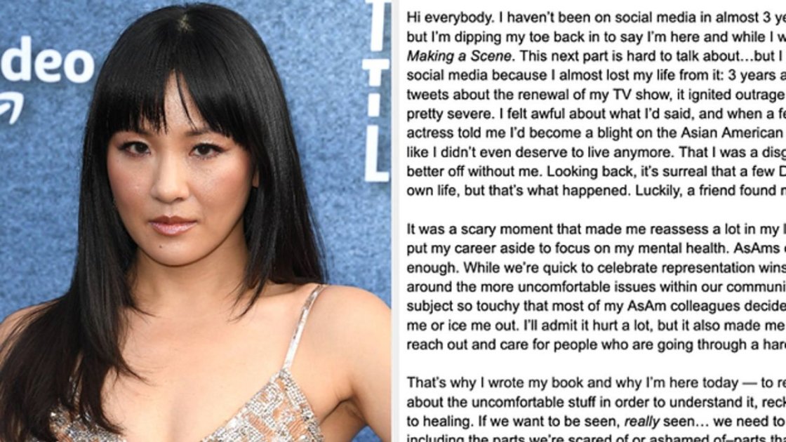 Constance Wu Revealed Her Attempt to Suicide