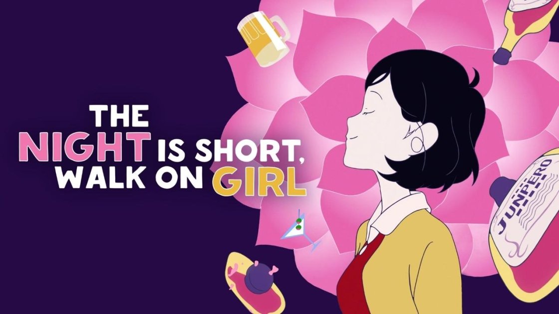 The Night is Short, Walk on Girl (2017) - Best Romance Anime Movies