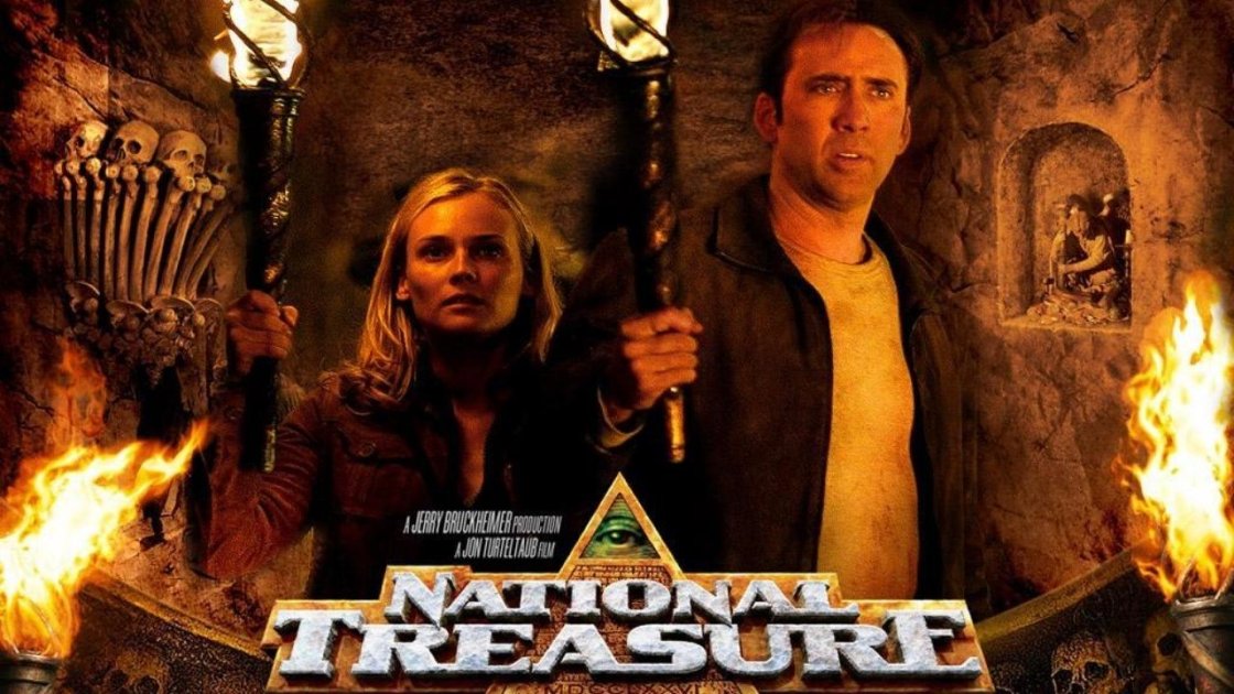 National Treasure (2004) - Best Movie For 9 - 12 Years Old Boys, Girls