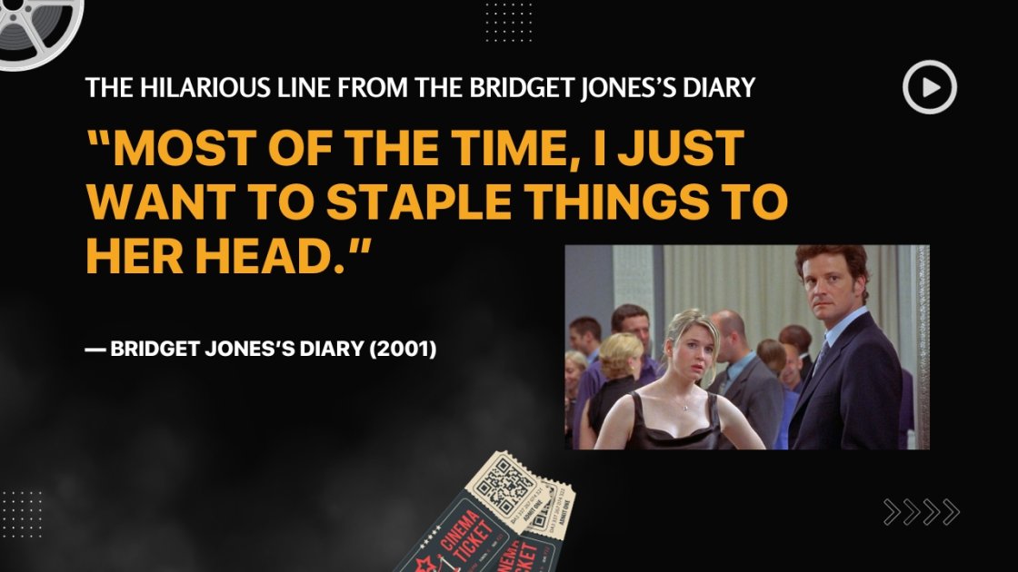 The hilarious line from the Bridget Jonesâ€™s Diary