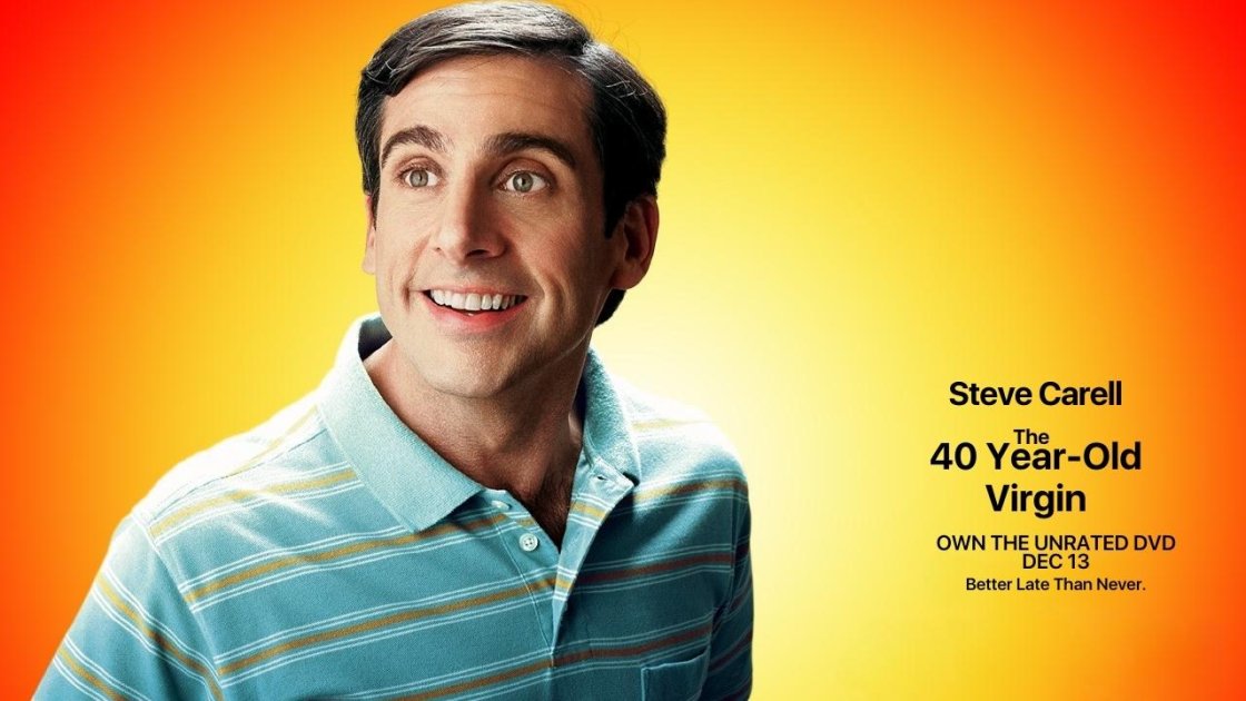 The 40-Year-Old Virgin (2005) - best comedy movies on hulu