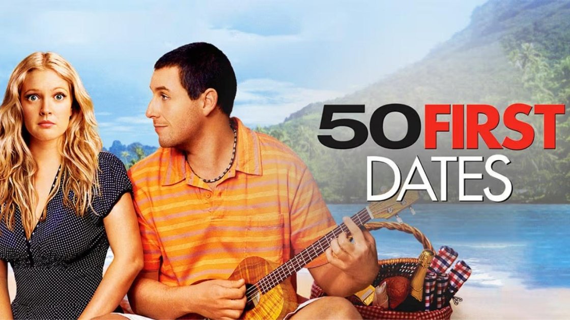 50 First Dates - best romance movies on hulu