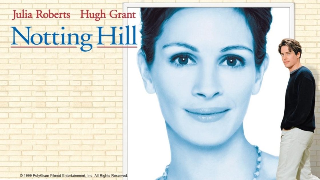 Notting Hill - best romance movies on hulu