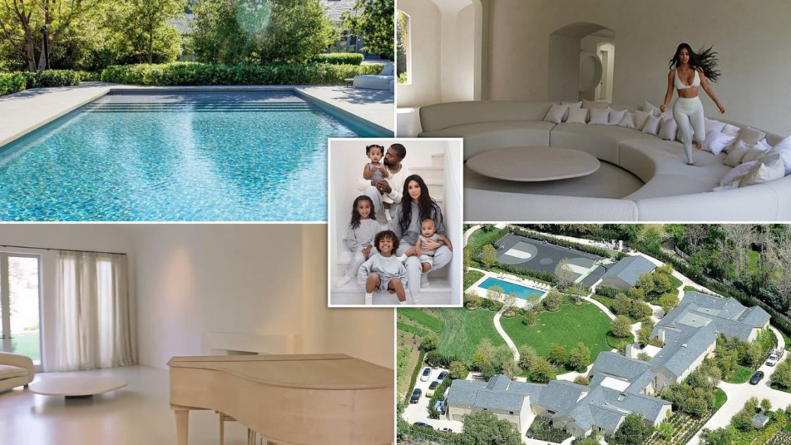 Kim Kardashian shared her minimalist home on reality TV, letâ€™s have a look at this