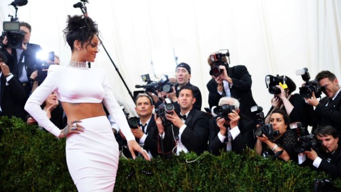 Rihanna At Met Gala Events