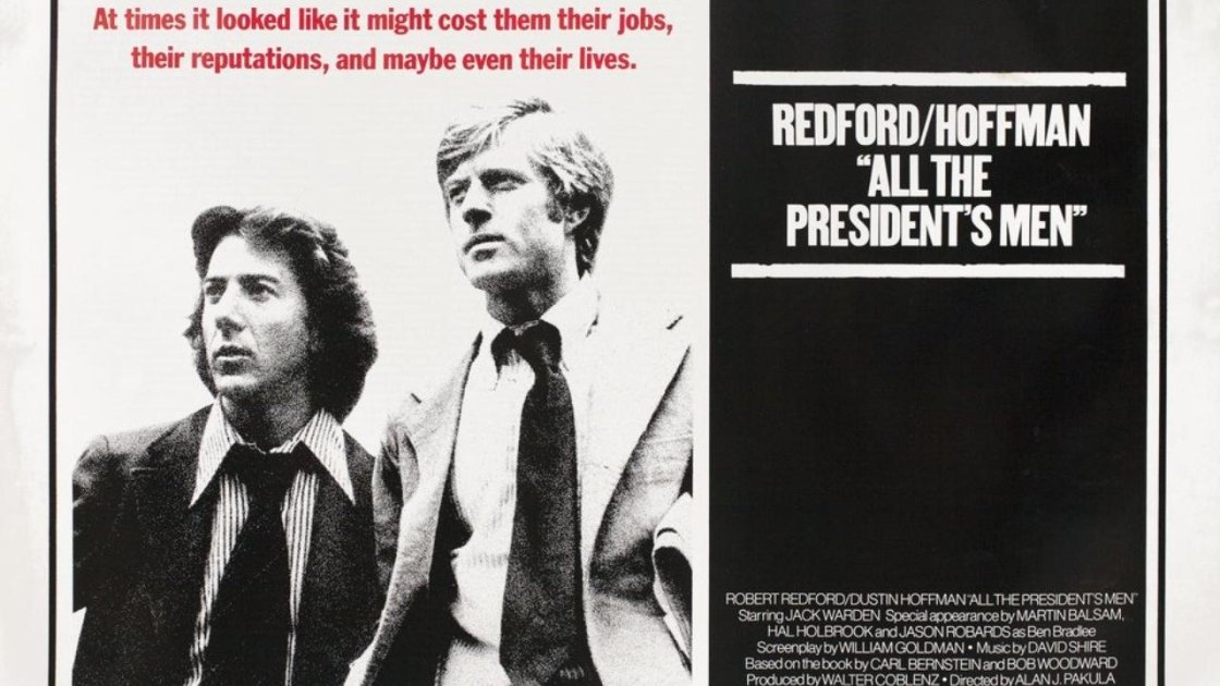 All the President's Men (1976) - best movies on politics