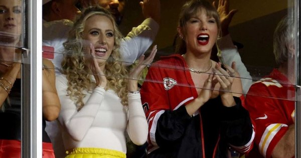 Taylor Swift Embraces Brittany Mahomes In An Endearing Display Of Friendship During A Chiefs Game