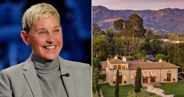 Ellen Degeneres Has Put Up Her Montecito Residence For Sale For $46.5 Million